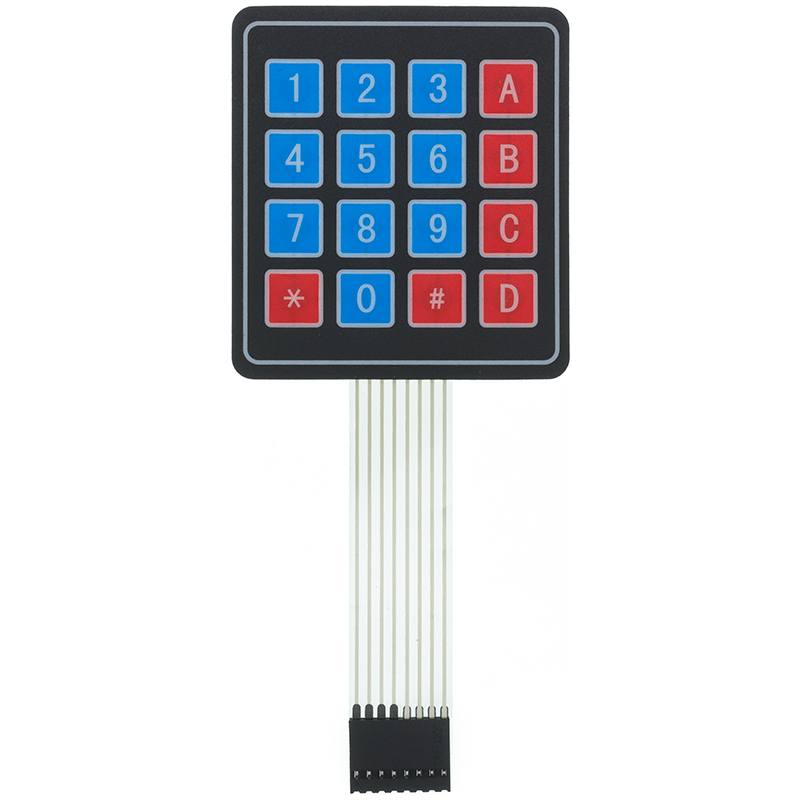 Keypad Teclado Matricial 4x4 16 Teclas 8 Pines Arduino
